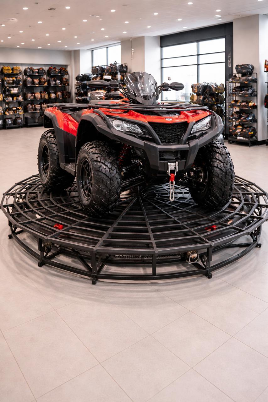Base giratória para motos